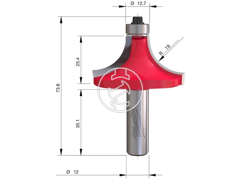 Kép: Homoru lekerekito maro S12 50873 mm-1db.webp