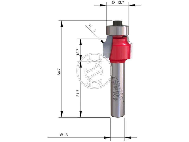 Kép: Homoru lekerekito maro S8 167544 mm-1db.webp