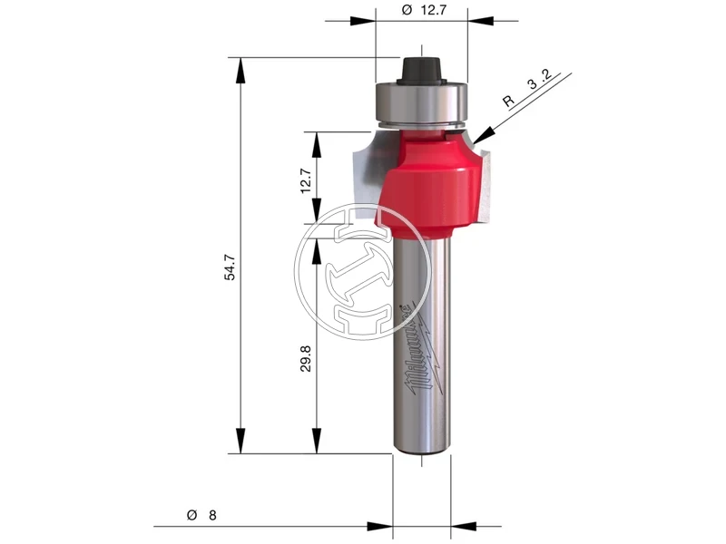 Kép: Homoru lekerekito maro S8 19154 mm-1db.webp