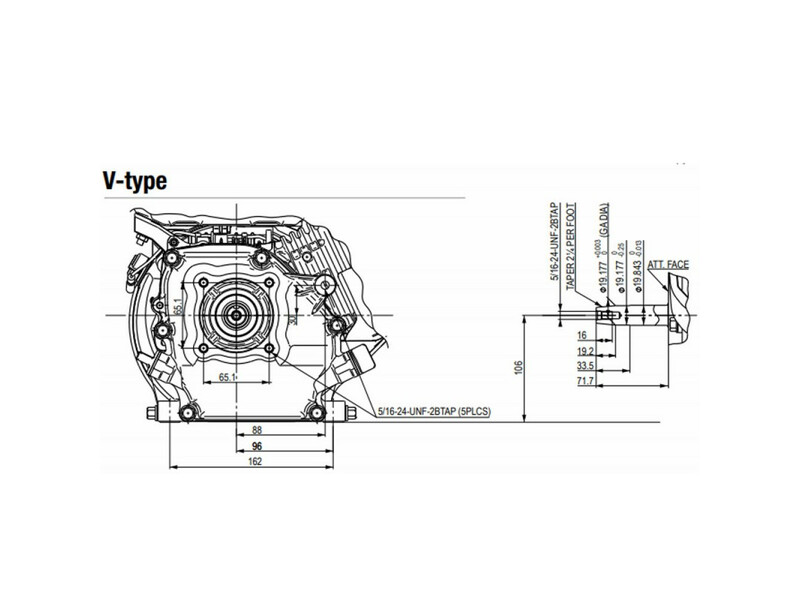 Honda GX-200 V berántós