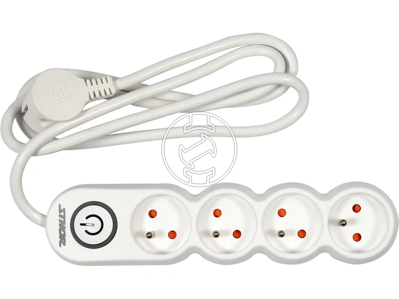 Kép: Hosszabbito eloszto 4 aljzat vedoerintkezos foldelt 15 m.webp