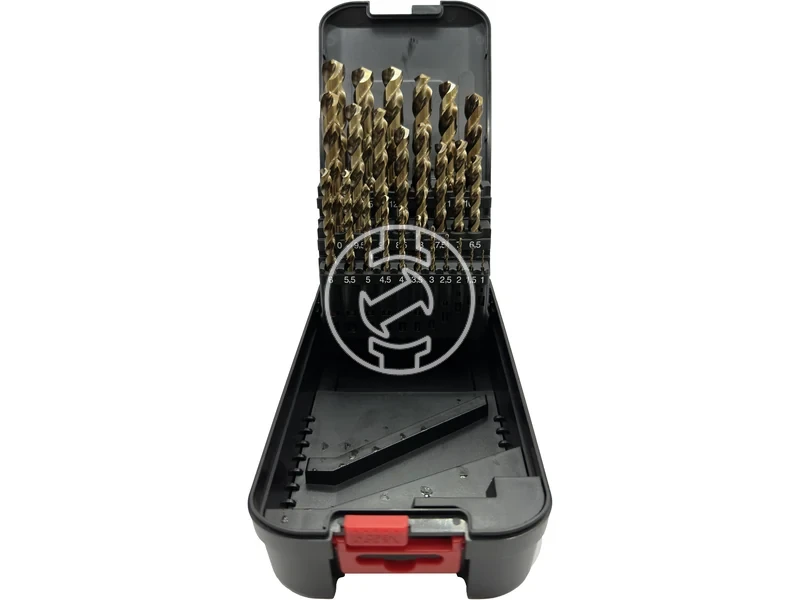 Kép: HSS-CO femcsigafuro keszlet DIN 338 25 db pcs 1-13x05mm_2.webp