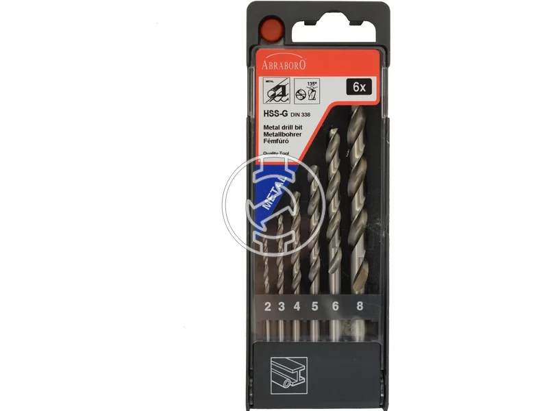 Kép: HSS-GS KESZLET 6Db 234568 mm_0.webp
