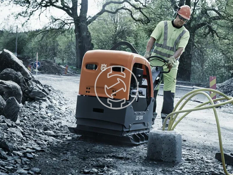 Husqvarna LG 504 Hatz 1D81Z Electric start robbanómotoros lapvibrátor