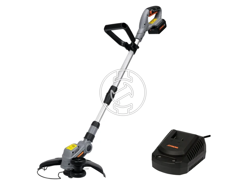 Sthor 78181 akkus fűszegélynyíró 20 V, 250 mm + 2 Ah akku + töltő