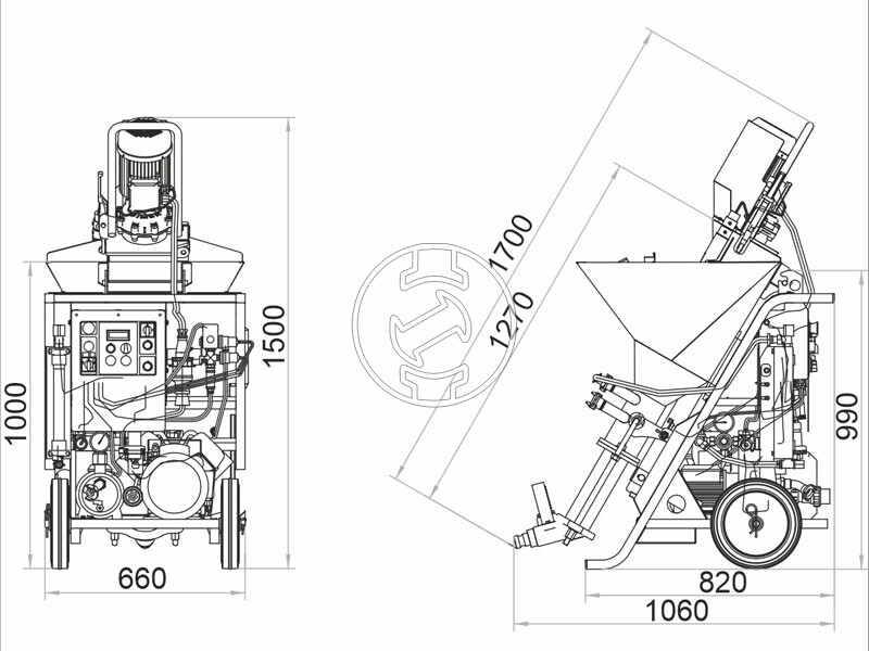 Imer Koine 3.1 elektromos vakológép 17l/min | 230V - 50 Hz | 3,4 kW