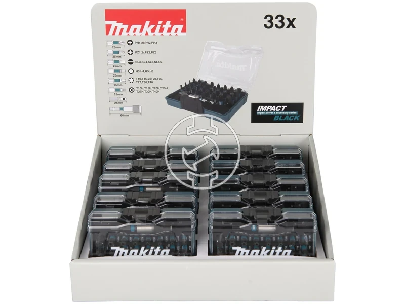Kép: IMPACT BLACK 33 db-os bitkeszlet 10 db-os kinalodobozzal.webp