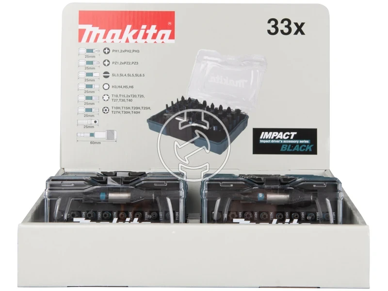 Kép: IMPACT BLACK 33 db-os bitkeszlet 10 db-os kinalodobozzal.webp