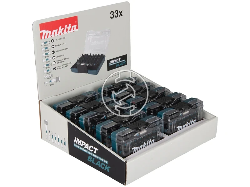 Kép: IMPACT BLACK 33 db-os bitkeszlet 10 db-os kinalodobozzal.webp