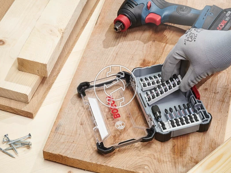 Impact Control csavarbit csomag mágneses csavartartóval, 9 db