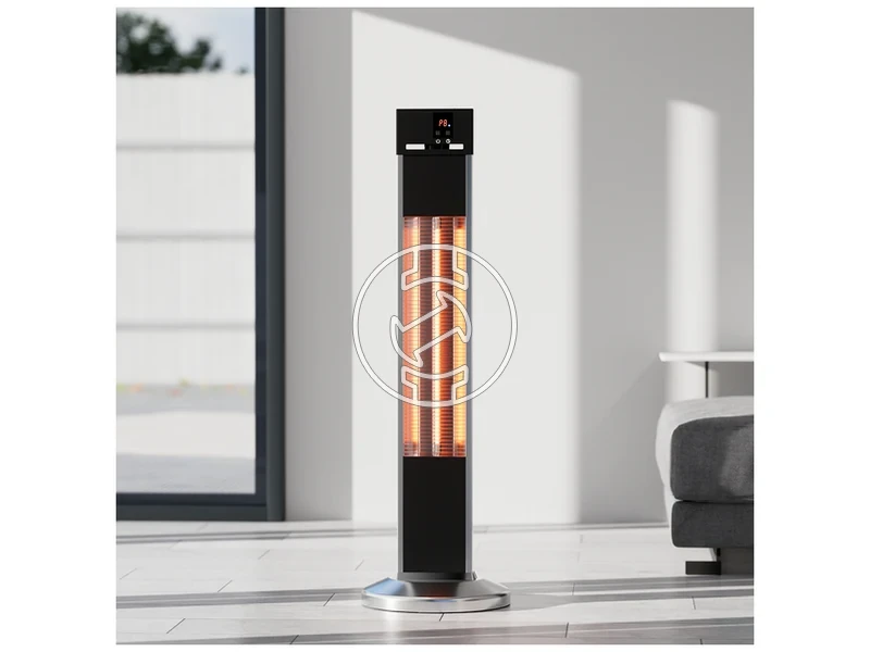 Kép: Infravoros hosugarzo taviranyitoval 2000 W.webp