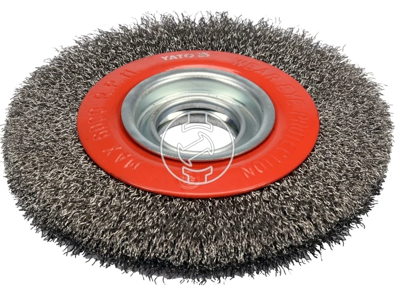 Kép: INOX drotkorong 150 mm 32 mm furat.webp