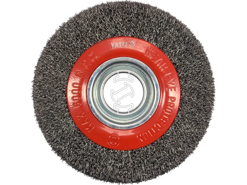 Kép: INOX drotkorong 150 mm 32 mm furat.webp