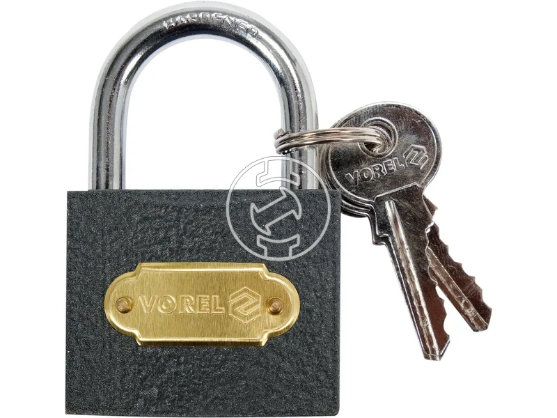 Kép: IRON PADLOCK 50MM - GREY.webp