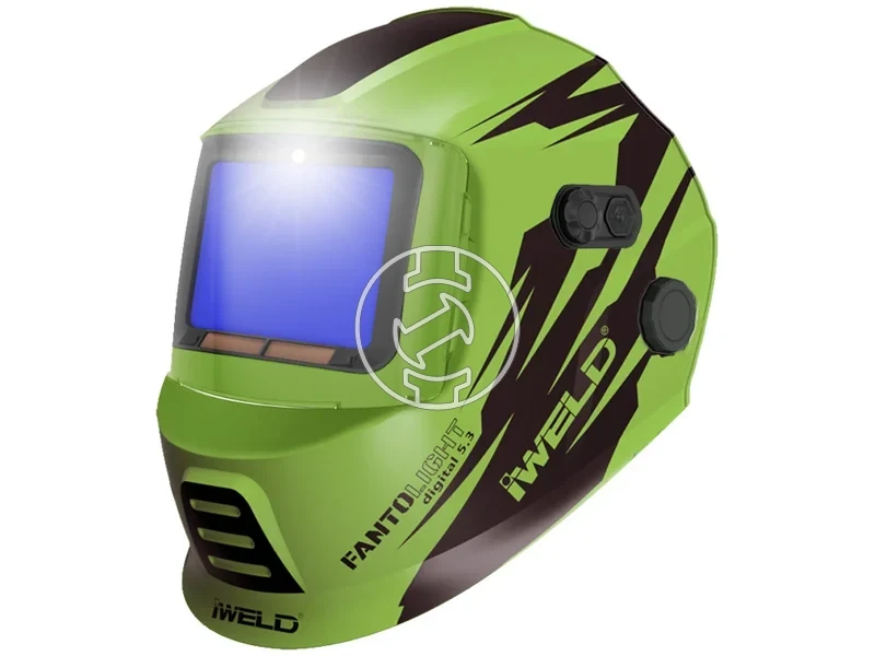 Kép: IWELD FANTOLIGHT DIGITAL 5.3 Automata hegeszto fejpajzs light green.webp
