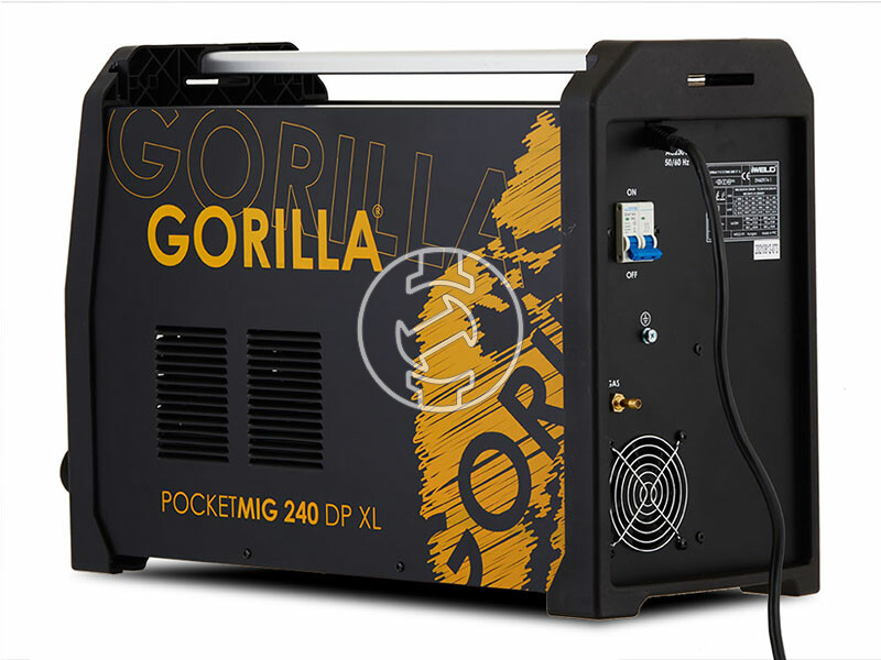 Iweld GORILLA POCKETMIG 240 DP XL fogyóelektródás védőgázas inverteres hegesztő
