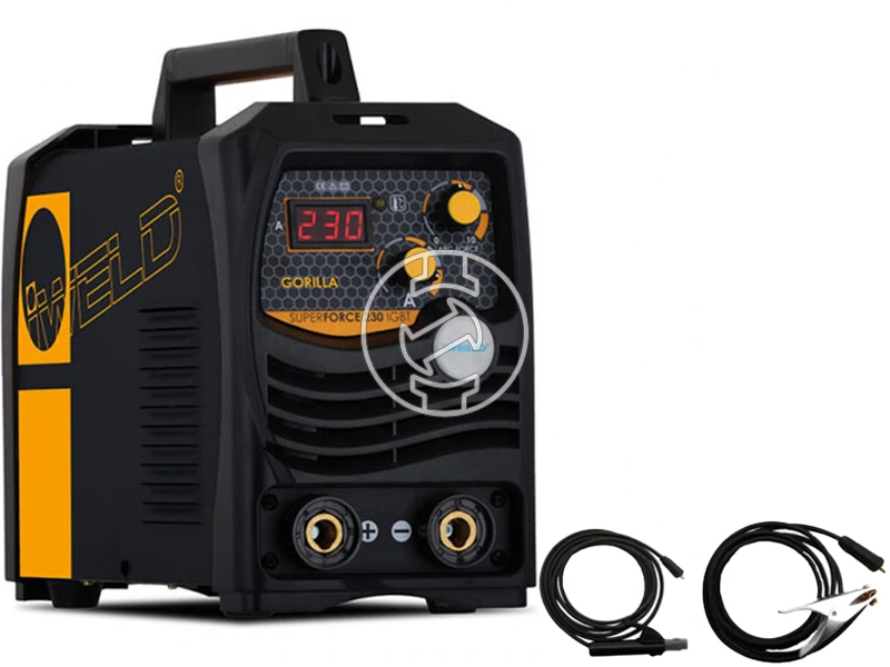 Iweld GORILLA SUPERFORCE 230 bevontelektródás inverteres hegesztőgép 20 - 215 A | 230 V