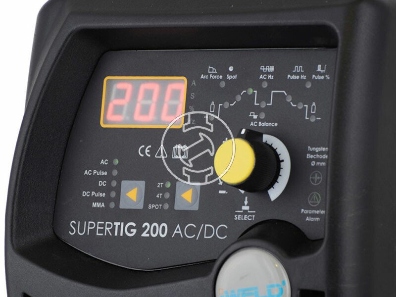 Iweld GORILLA SUPERTIG 200 AC/DC hegesztő inverter