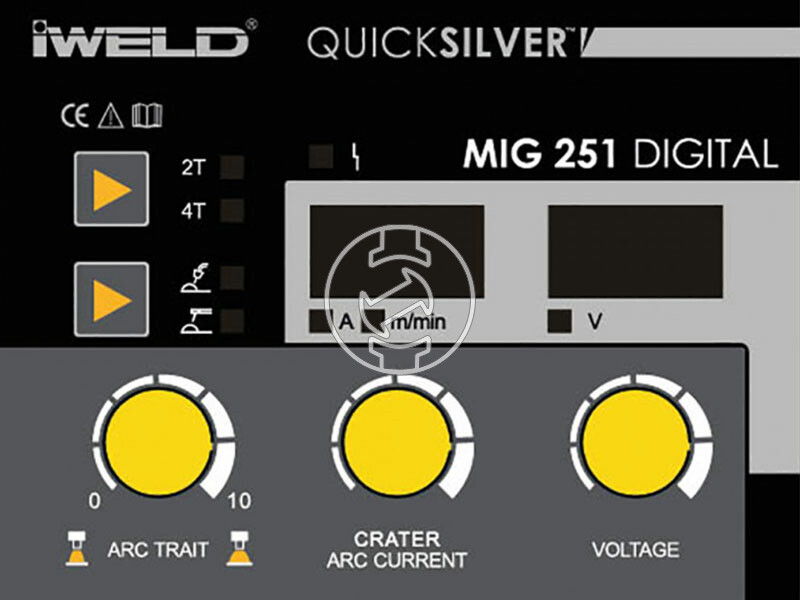 Iweld MIG 251 DIGITAL hegesztő inverter