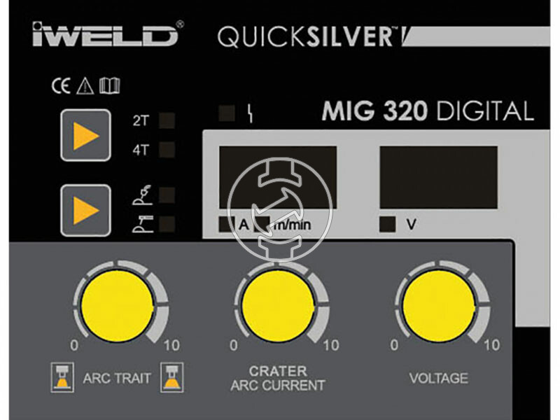 Iweld MIG 320 DIGITAL hegesztő inverter