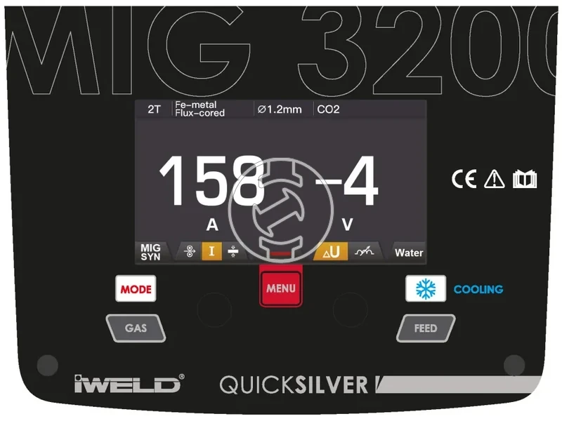 Kép: IWELD MIG 3200 Synergic hegeszto inverter vizhutessel.webp