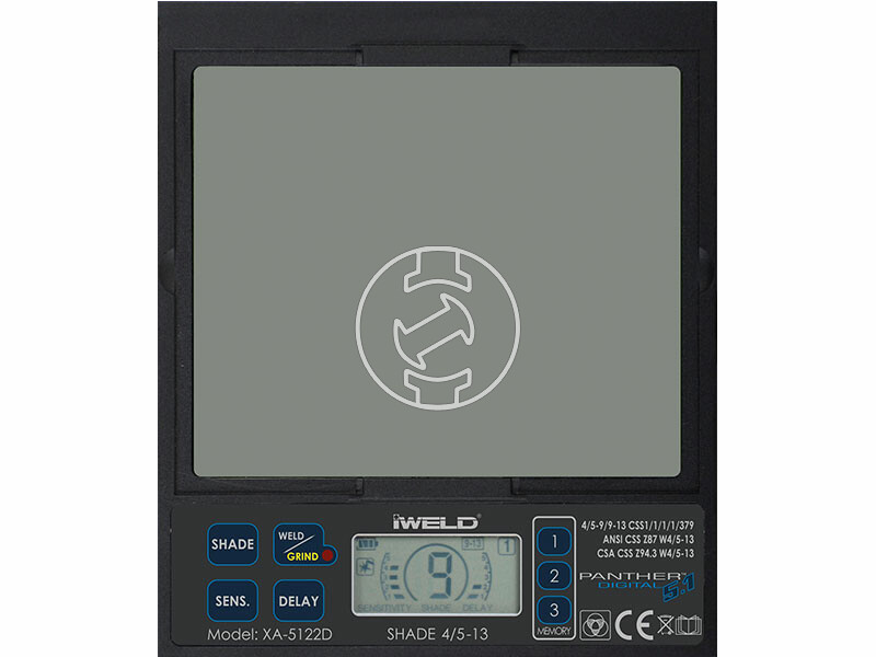 Iweld PANTHER DIGITAL 5.1 automata hegesztő fejpajzs