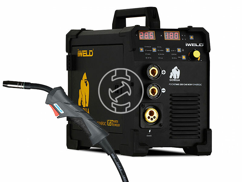 Iweld PocketMIG 205 Car Body inverteres hegesztő + Panther Flex RC pajzs