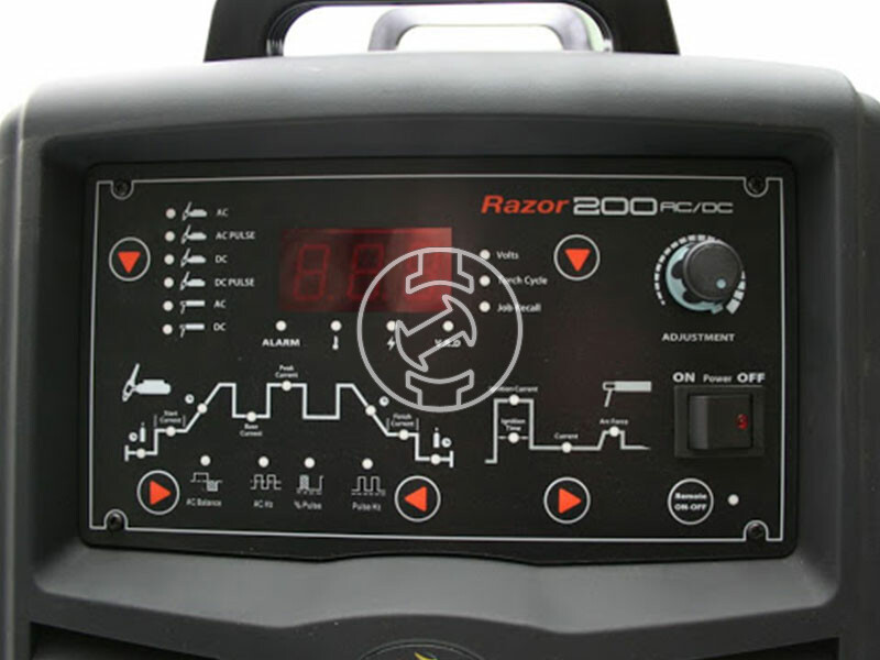 Jasic Razor TIG-200 AC/DC volfrámelektródás inverteres hegesztő