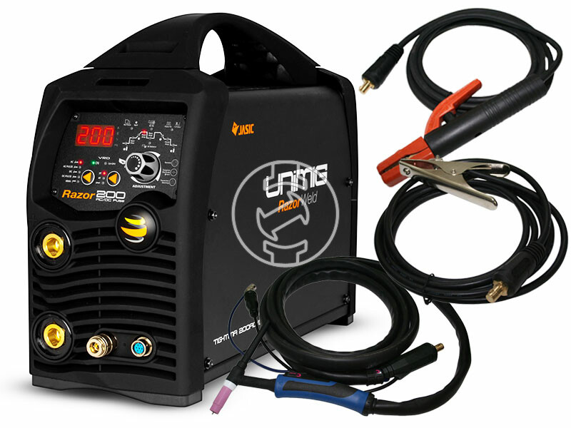 Jasic Razor TIG-200P DC volfrámelektródás inverteres hegesztő