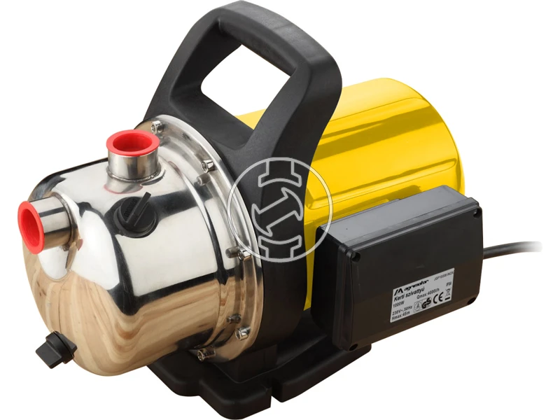 Agrimotor JGP-10008-INOX önfelszívó felszíni szivattyú 76 l/perc, 0-45 m, 1000 W