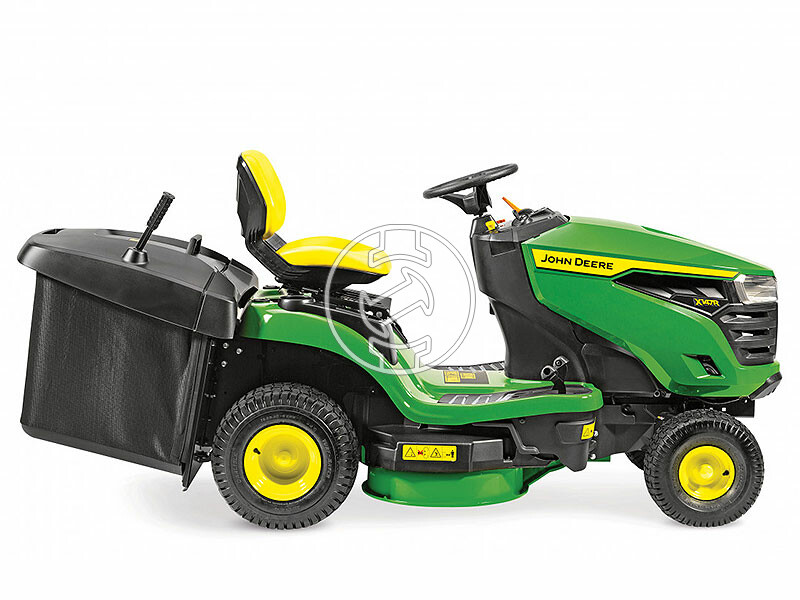 John Deere X147R benzinmotoros fűnyíró traktor