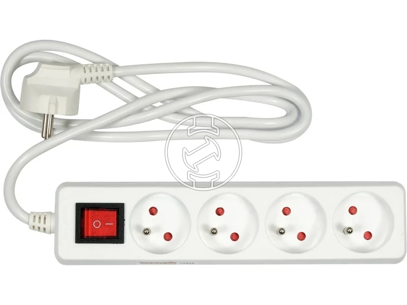 Kép: Kapcsolos foldelt eloszto 4 aljzat 15 m kabel.webp