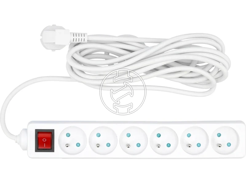 Kép: Kapcsolos foldelt hosszabbito eloszto 6 aljzatos 5 m.webp