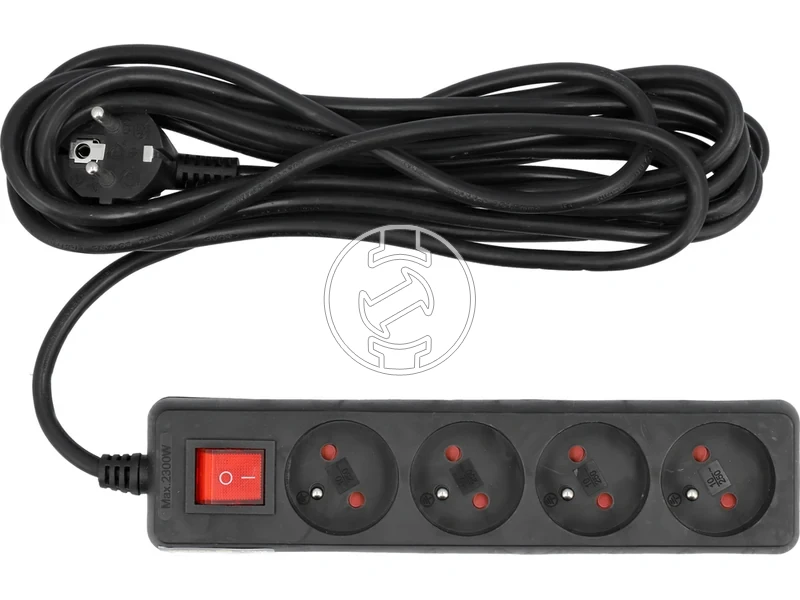 Kép: Kapcsolos vedoerintkezos hosszabbitos eloszto 4 aljzatos 5 m.webp