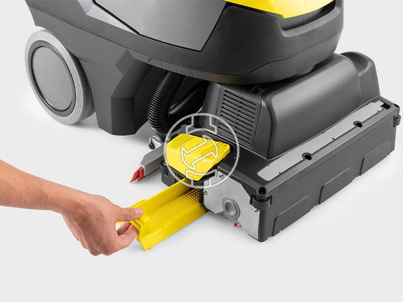 Karcher BR 35/12 C akkus padlótisztító