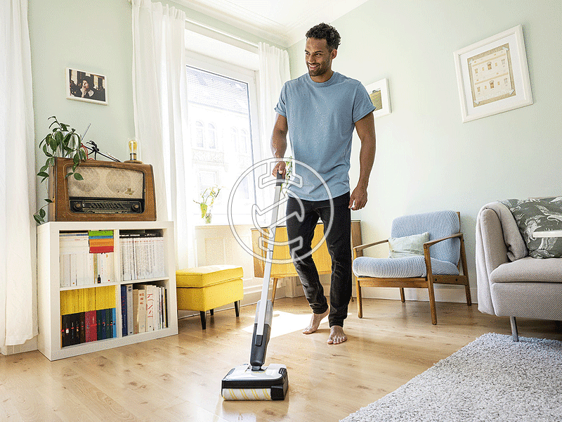 Karcher FC 2-4 akkus padlótisztító