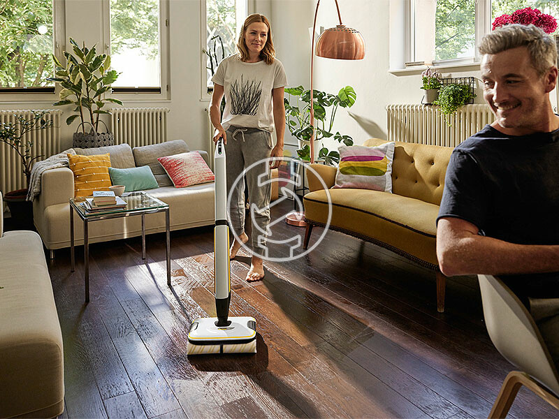 Karcher FC 7 akkus padlótisztító