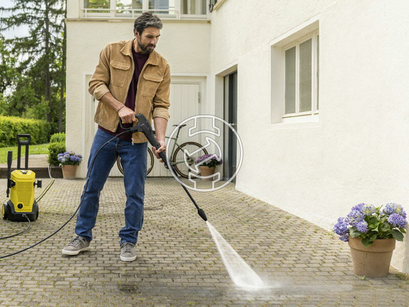 Karcher K 5 elektromos magasnyomású mosó