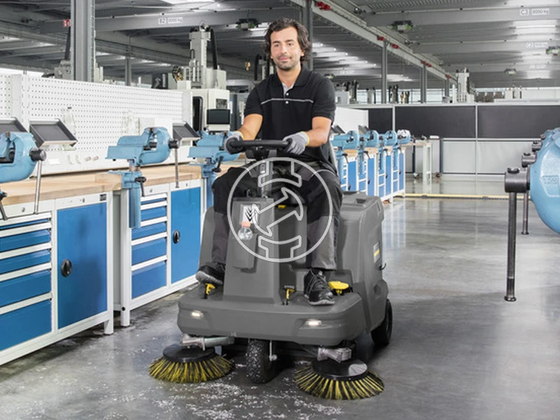 Karcher KM 85/50 R Bp akkus padlótisztító 115 Ah