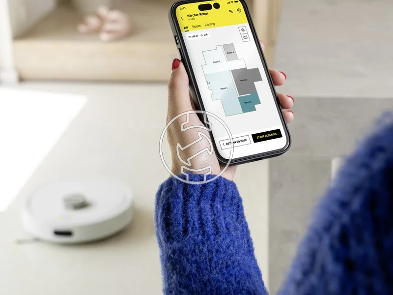 Kép: Karcher RVC 3 EU Robotporszivo max. 15000 Pa szivoteljesitmeny_9.webp