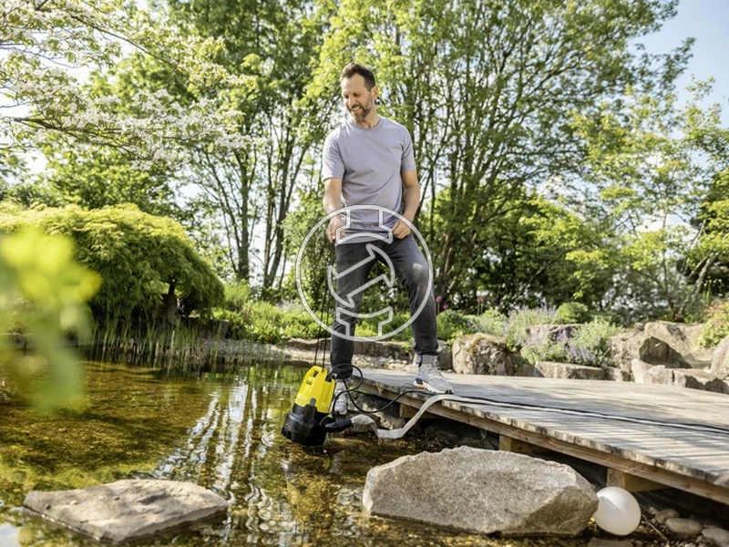 Karcher SP 22.000 Dirt búvárszivattyú szennyezett vízre