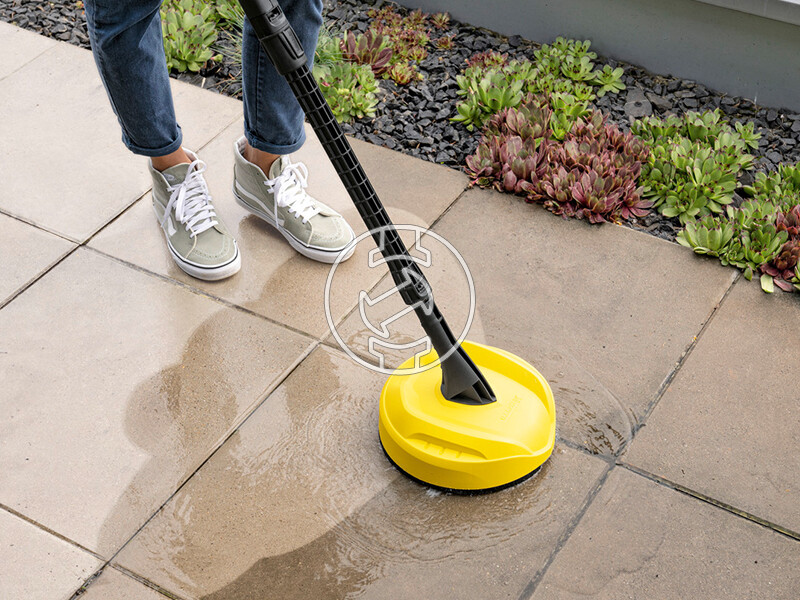 Karcher T 2 padlótisztító kefe magasnyomású mosóhoz