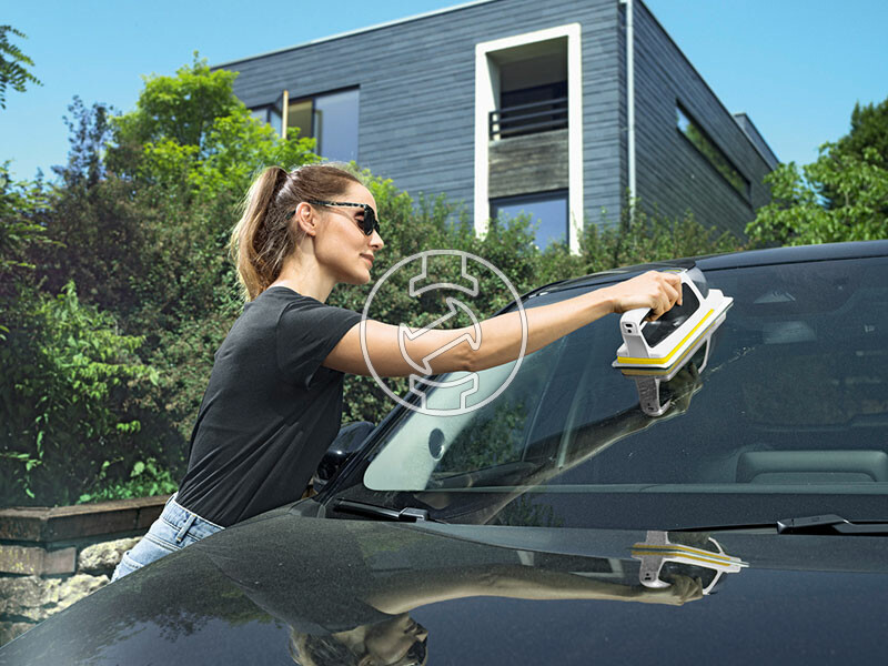 Ablaktisztító WV 6 + KV 4 (fehér)