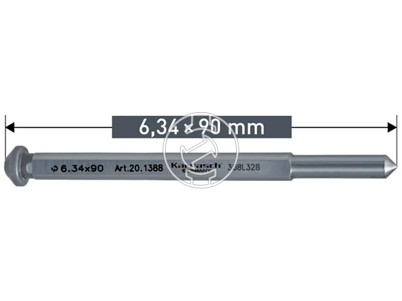 Kép: Karnasch fem magfuro weldon kozpontosito 634 x 90mm 2 db_1.webp