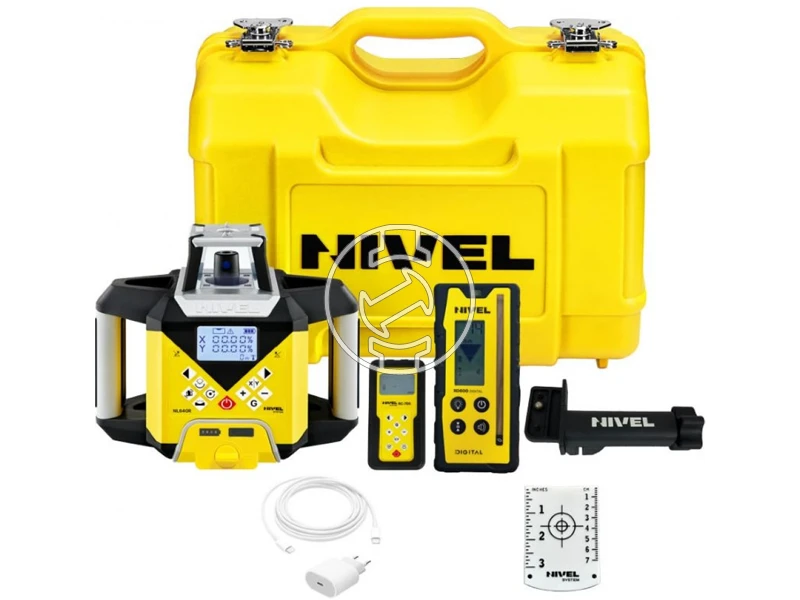 Nivel System NL640R forgólézer Hatósugár: 0 - 600 m