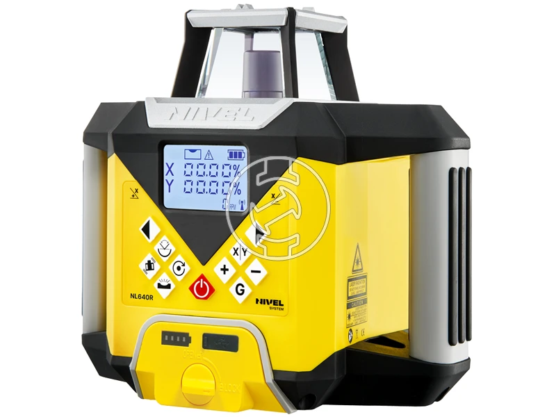 Nivel System NL640R forgólézer Hatósugár: 0 - 600 m