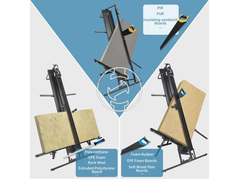 Ztrust KD-56D állványos szigetelésanyagvágó