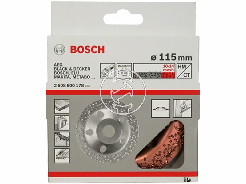 Keményfémszemcsés fazékkorong