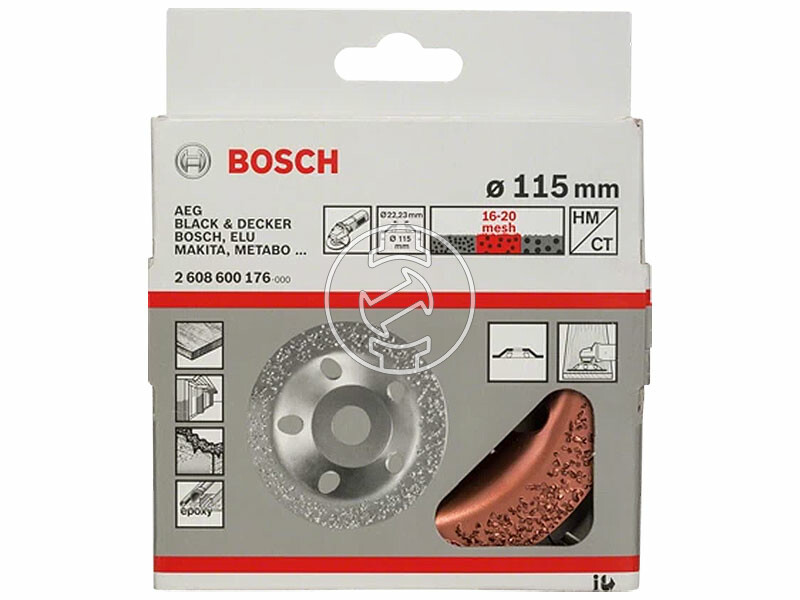 Keményfémszemcsés fazékkorong