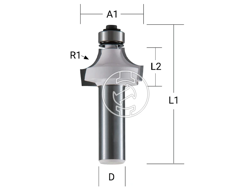 Makita felsőmaró fej 19 x 38,1 x 8 mm | Profilmaró